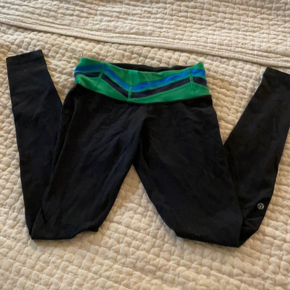 Black lululemon leggings. Price firm. No flaws.